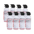  | Innovera 10018-BNDL 10 oz. Can Compressed Air Duster Cleaner (8/Pack) image number 0