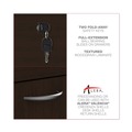 Office Desks & Workstations | Alera ALEVA552222ES 15.63 in. x 20.5 in. x 19.25 in. Valencia Series 2-Drawer Hanging File Pedestal - Espresso image number 7