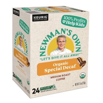 Newman's Own Organics K-Cups - Special Decaf (24/Box)