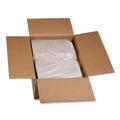 Food Service | Pactiv Corp. YCN809010000 EarthChoice SmartLock 9 x 9 x 3.1 Plastic Microwavable MFPP Hinged Lid Container - White (120/Carton) image number 3