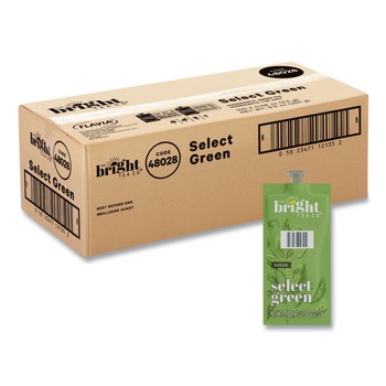 FLAVIA 0.09 oz. Pouch The Bright Tea Co. Freshpack - Select Green (100/Carton)