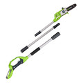 Pole Saws | Greenworks 1400102 24V Lithium-Ion 8 in. Pole Saw (Tool Only) image number 0