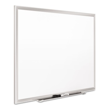 Quartet 2544 48 in. x 36 in. Classic Series Porcelain Magnetic Dry Erase Board - White Surface, Silver Aluminum Frame