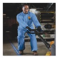 Office Jansan | KleenGuard 45005 A60 Elastic-Cuff Ankle and Back Coveralls - 2X-Large/Blue (24/Carton) image number 3