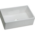 Kitchen Sinks | Elkay SWUF28179WH Fireclay 29-7/8 in. x 19-3/4 in. Single Bowl Farmhouse Sink (White) image number 0