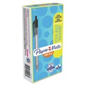 Pens | Paper Mate 1951254 InkJoy 100 RT Medium 1 millimeter Retractable Ballpoint Pen - Black Ink/Smoke/Black Barrel (1-Dozen) image number 0