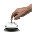 Office Jansan | Universal UNV10000 3-3/8 in. Diameter Call Bell - Brushed Nickel image number 3