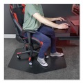 Toys | ES Robbins 121563 42 in. x 46 in. Game Zone Chair Mat for Hard Floor/Medium Pile Carpet - Black image number 2