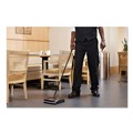 Cleaning & Janitorial Supplies | Rubbermaid Commercial FG421388BLA 44 in. Steel/Plastic Handle Dual Action Sweeper - Black/Yellow image number 4