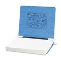 Office Jansan | ACCO A7054122A PRESSTEX 11 in. x 8.5 in. 6 in. Capacity 2 Posts Post Binders with Storage Hooks - Light Blue image number 1