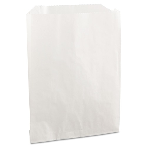 Cleaning & Janitorial Supplies | Bagcraft 450019 Grease-Resistant 6 in. x 7.25 in. Single-Serve Bags - White (2000/Carton) image number 0
