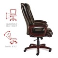 Office Chairs | Alera ALEDN42B19 17.13 in. - 20.12 in. Seat Height Darnick Series Manager Chair Supports Up to 275 lbs. - Brown image number 4