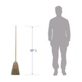 Office Jansan | Boardwalk BWKCLEANKIT Medium Blue Cotton/Rayon/Synthetic Head and 60 in. Natural/Yellow Wood/Metal Handle Cleaning Kit (1-Kit) image number 6