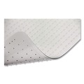  | Alera CM1J442FALEPL 46 x 60 Occasional Use Studded Chair Mat for Flat Pile Carpet - Clear image number 3
