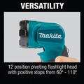 Clearance Center | Makita XT453T 18V LXT Brushless Lithium-Ion Cordless 4-Pc. Combo Kit with 2 Batteries (5 Ah) image number 9