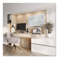 White Boards | U Brands 3975U00-01 35 x 23 Floating Glass Dry Erase Board - White image number 6