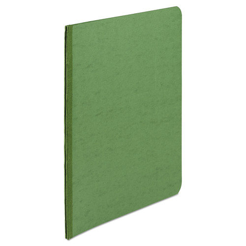 Office Jansan | ACCO A7025076A 8.5 in. x 11 in. 3 in. Capacity Two-Piece Prong Fastener Side Bound Report Cover with Tyvek Reinforced Hinge - Dark Green image number 0