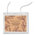 Office Jansan | Avery 74459 4 in. x 3 in. Top Load Necklace-Style Badge Holder with Laser/Inkjet Insert (100/Box) image number 1
