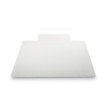 Office Jansan | Deflecto CM13113COM Duramat 36 in. x 48 in. Moderate Use Lipped Chair Mat Roll For Low Pile Carpet - Clear image number 2