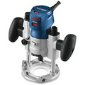 Compact Routers | Factory Reconditioned Bosch GKF125CEPK-RT Colt 120V 7 Amp Variable Speed 1/4 in. Corded Palm Router Combination Kit image number 4