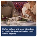 Cleaning & Janitorial Supplies | Tork 716002 1-Ply 15 in. x 16 in. LinStyle Dinner Napkin - White (1000/Carton) image number 5