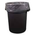 Trash Bags | Boardwalk H8046TCKR01 40 in. x 46 in. 45 gal. 0.9 mil Low-Density Waste Can Liners - Clear (100/Carton) image number 1