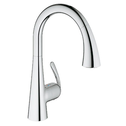 Fixtures | Grohe 32298001 Ladylux Single Hole Kitchen Faucet (Starlight Chrome) image number 0
