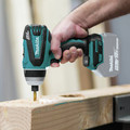 Hammer Drills | Makita XPT02Z 18V LXT Lithium-Ion Brushless Hybrid 4-Function 1/4 in. Cordless Impact Hammer Drill Driver (Tool Only) image number 8