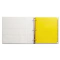 Office Jansan | Avery 23081 11 in. x 9 in. 26-Tab Heavy-Duty Preprinted Plastic A to Z Tab Dividers - Yellow (1-Set) image number 2
