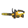 Chainsaws | Dewalt DCCS620P1 20V MAX XR Brushless Lithium-Ion Cordless Compact 12 in. Chainsaw Kit (5 Ah) image number 2