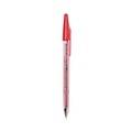  | Pilot 37011 Better 0.7 mm. Fine Stick Ballpoint Pen - Red Ink/Translucent Red Barrel (1-Dozen) image number 2