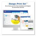 Office Jansan | Avery 22822 2 in. x 3 in. Print-to-the-Edge Labels with Sure Feed and Easy Peel - Glossy Clear (80/Pack) image number 5