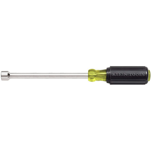 Nut Drivers | Klein Tools 646-11/32 Cushion Grip Handle 11/32 in. Hex Nut Driver with 6 in. Hollow Shaft image number 0