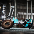 Angle Grinders | Makita GAG03M1 40V Max XGT Brushless Lithium-Ion 4-1/2 in./5 in. Cordless Paddle Switch Angle Grinder Kit with Electric Brake (4 Ah) image number 5