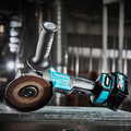 Angle Grinders | Makita GAG03M1 40V max XGT Brushless Lithium-Ion 4-1/2 in./5 in. Cordless Paddle Switch Angle Grinder Kit with Electric Brake (4 Ah) image number 5