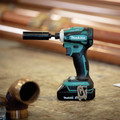 Makita XDT19R 18V LXT Brushless Compact Lithium-Ion Cordless Quick‑Shift Mode Impact Driver Kit with 2 Batteries (2 Ah) image number 6