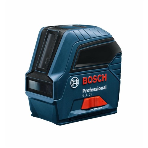 Rotary Lasers | Bosch GLL55 50 ft. Self-Leveling Cross-Line Laser image number 0