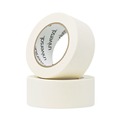 Tapes | Universal UNV51302CT 3 in. Core 48 mm x 54.8 in. General Purpose Masking Tape - Beige (24/Carton) image number 0
