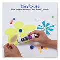 Office Jansan | Avery 00226 1.27 oz Permanent Glue Stic - Applies Purple, Dries Clear image number 2