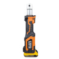 Electrical Crimpers | Klein Tools BAT207T1 20V Brushed Lithium-Ion Cordless Crimper Kit with BG Die/D3 Groove Head and 2 Batteries (2 Ah) image number 1