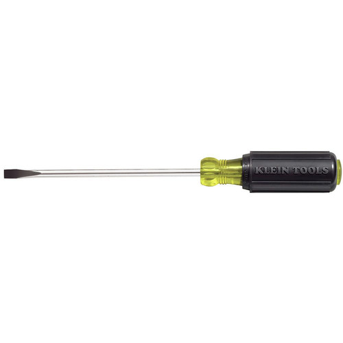 Screwdrivers | Klein Tools 605-10 1/4 in. Cabinet Tip 10 in. Shank Screwdriver image number 0