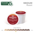 Food Service | Folgers 5000368730 Gourmet Selections Coffee K-Cups - Classic Roast (96/Carton) image number 3