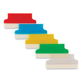 Office Jansan | Avery 16228 1.5 in. Wide 1/5-Cut Insertable Index Tabs with Printable Inserts - Assorted Colors (25/Pack) image number 1