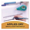 Office Jansan | BIC WOTM11 Wite-Out Brand 0.2 in. x 26.2 ft. Non-Refillable Mini Correction Tape - Assorted (1-Dozen) image number 6