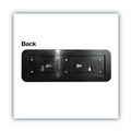 Bulk Savings Pricing 2 | Cosco 098205 9 in. x 3 in. Employees Must Wash Hands Brushed Metal Office Sign - Silver image number 1