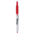 Permanent Markers | Sharpie 32702 Fine Bullet Tip Retractable Permanent Marker - Red (1-Dozen) image number 1