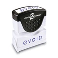 Stamps & Stamp Supplies | ACCUSTAMP2 035584 1.63 in. x 0.5 in. VOID Pre-Inked Shutter Stamp - Blue image number 0