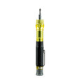 Screwdrivers | Klein Tools 32613 Precision HVAC 3-in-1 Pocket Multi-Bit Screwdriver with Phillips, Slotted and Schrader Bits image number 2