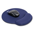 Office Jansan | Allsop 30206 9 in. x 10 in. MousePad Pro Memory Foam Mouse Pad with Wrist Rest - Blue image number 3
