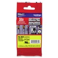 Bulk Savings Pricing 2 | Brother P-Touch TZES621 0.35 in. x 26.2 ft. TZe Laminated Removable Label Tapes - Black on Yellow image number 0
